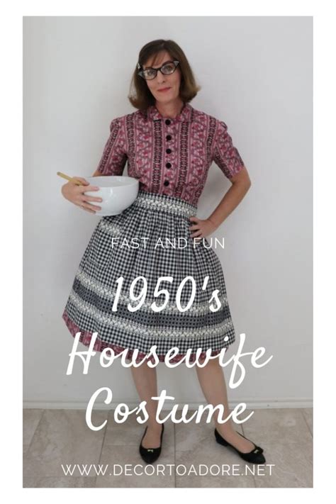 diy housewife costume|1950s housewife costume ideas.